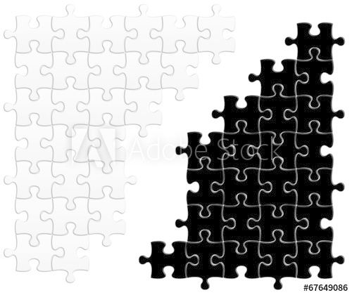 Puzzle noir