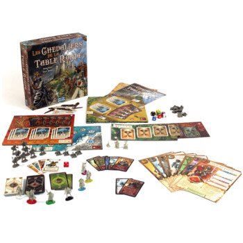 Les chevaliers de la table ronde jeux de societe