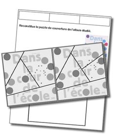 Puzzle couverture calinours va à l'école