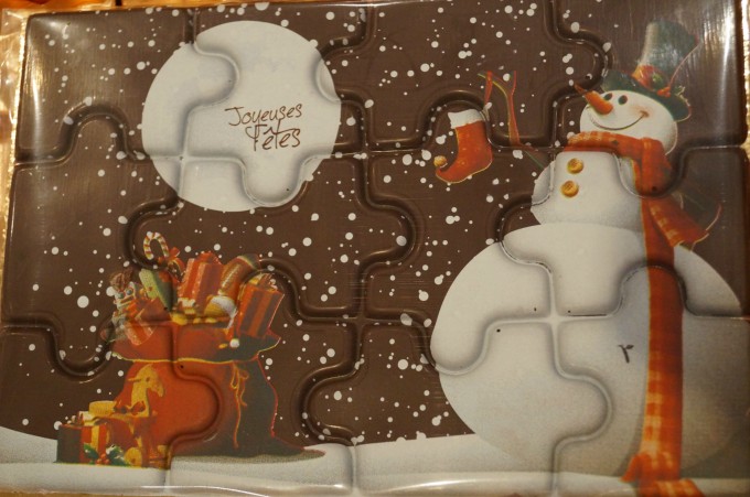 Puzzle en chocolat