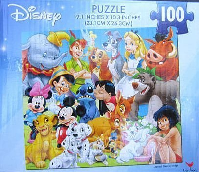 Puzzle 100 pièces disney