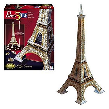 Amazon puzzle 3d tour eiffel