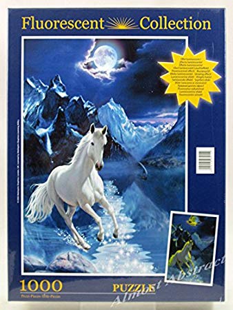 Puzzle clementoni fluorescent collection