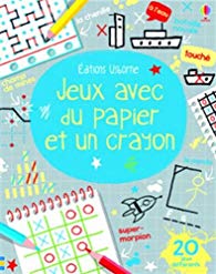 Jeux de société papier crayon