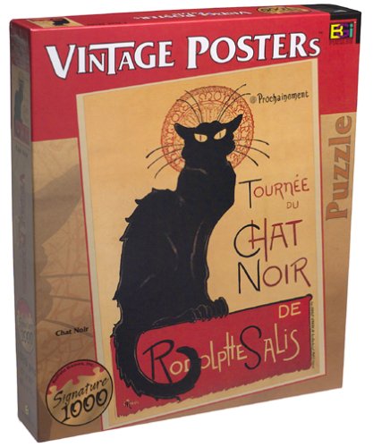 Puzzle chat noir
