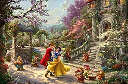 Thomas kinkade puzzle