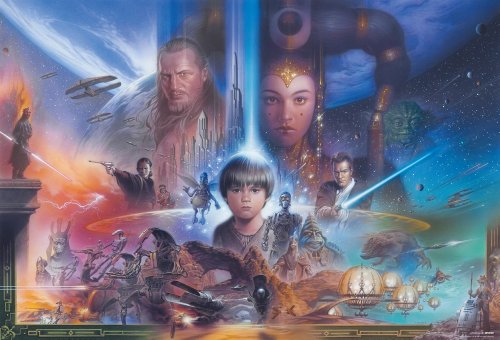 Puzzle star wars 5000