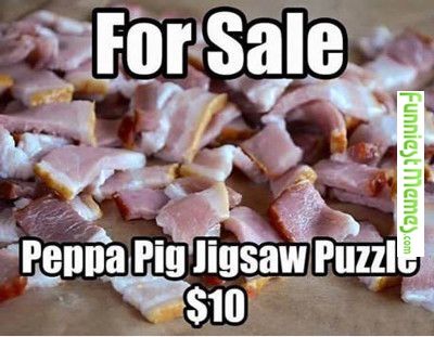 Peppa pig puzzle humour