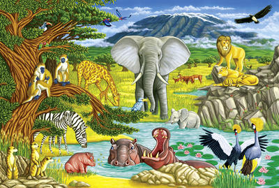 Puzzle animaux