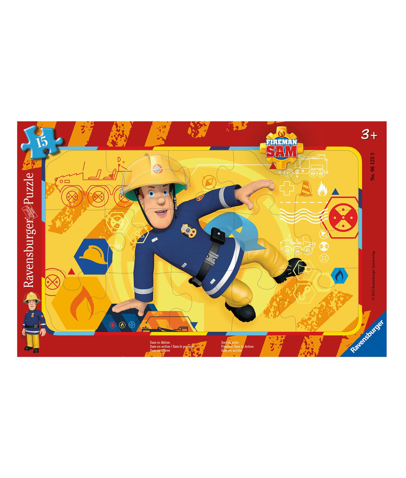 Puzzle sam le pompier en ligne