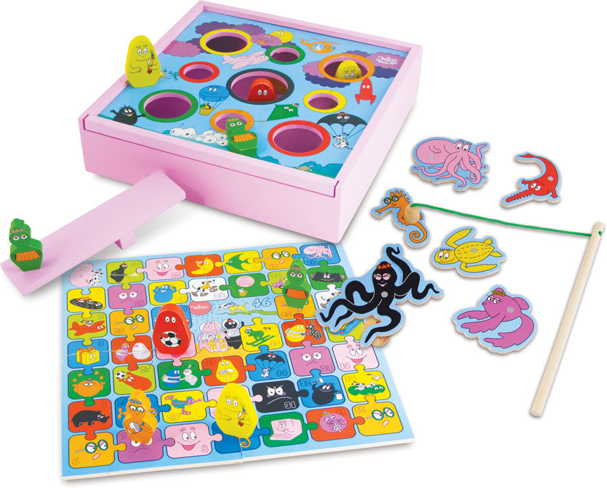 Coffret jeux de société en bois