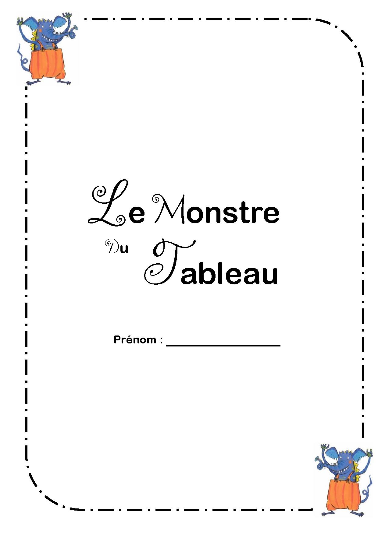 Puzzle le monstre du tableau
