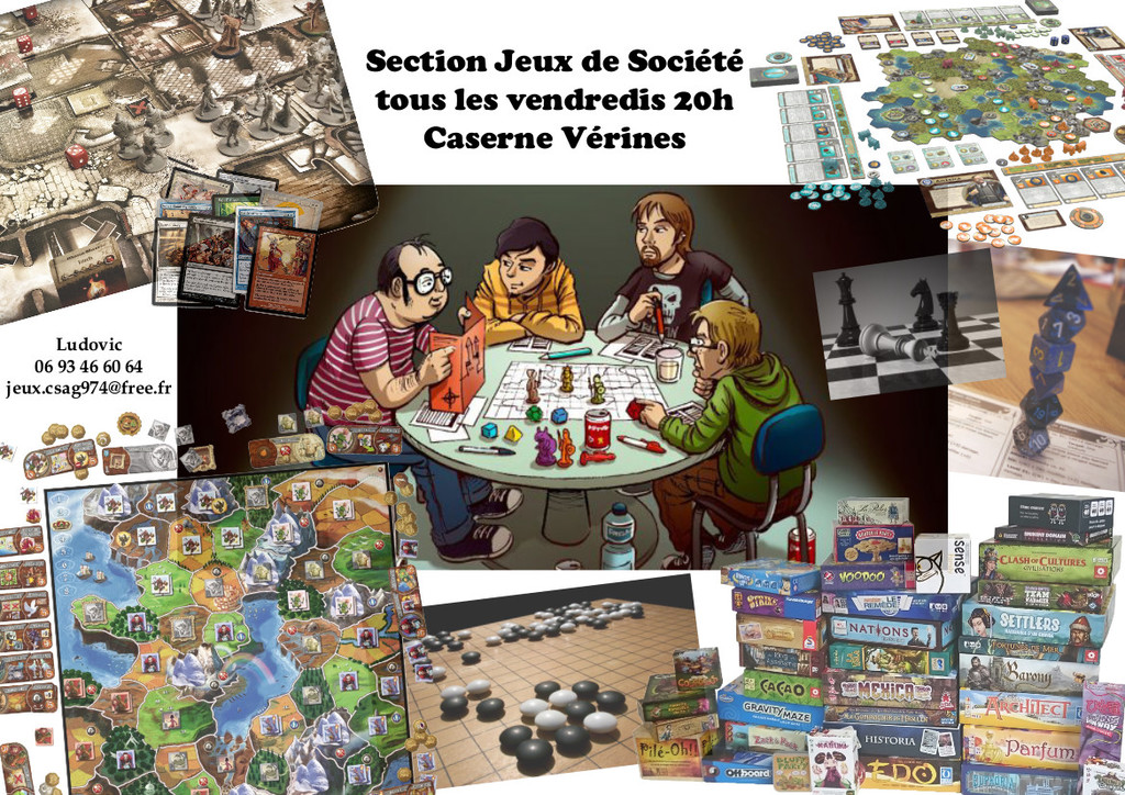 Reunion jeux de société