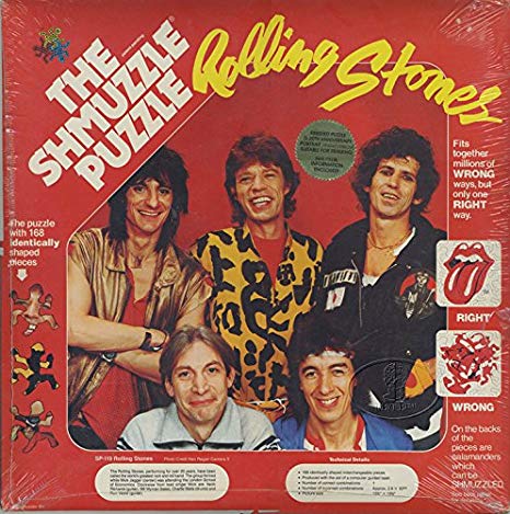 Jigsaw puzzle rolling stones