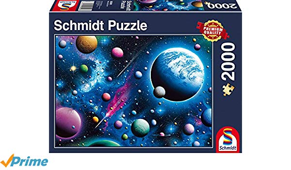 Schmidt-spiele 58212 - rêve dans l'univers - puzzle 1000 pièces