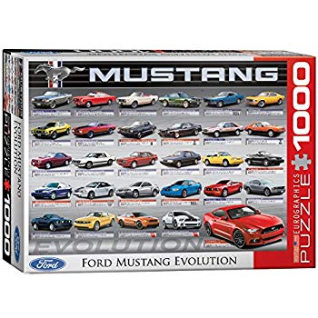 Puzzle de ford mustang
