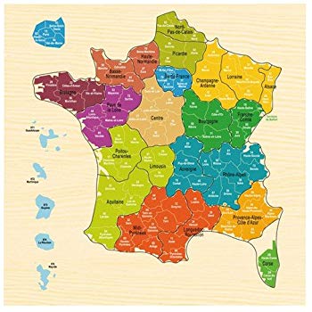 Puzzle departement gratuit