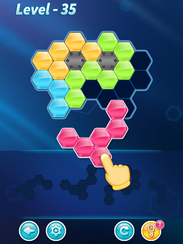 Block hex puzzle