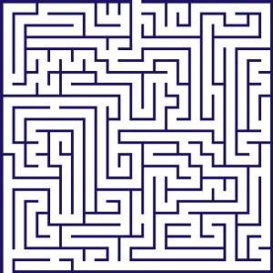 Maze puzzle games