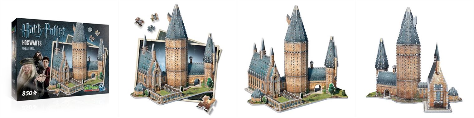 Puzzle 3d hogwarts