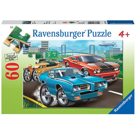 Puzzle cars 60 pièces