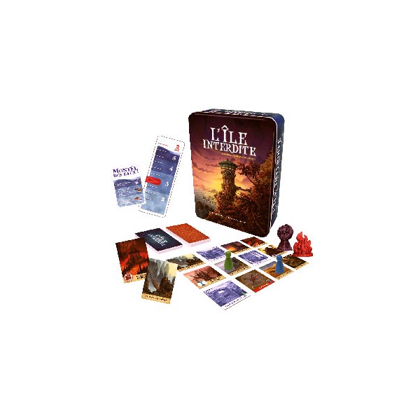 L'île interdite jeux de société