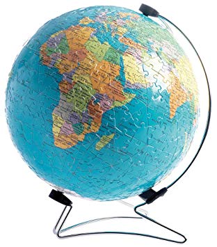 Puzzle globe terrestre