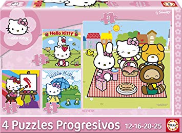 Jeux puzzle hello kitty