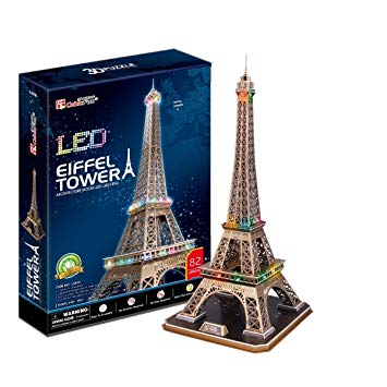 Puzzle 3d avec led