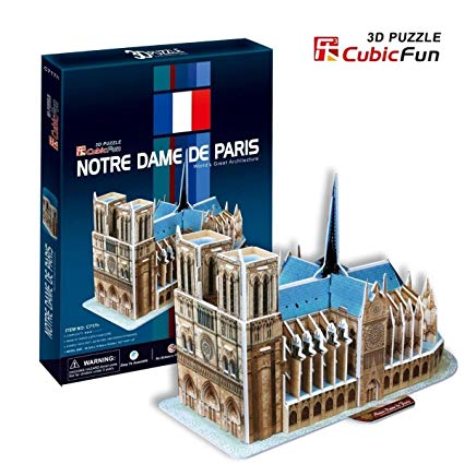 Puzzle 3d notre dame