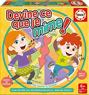 Jeux de société devine ce que je mime