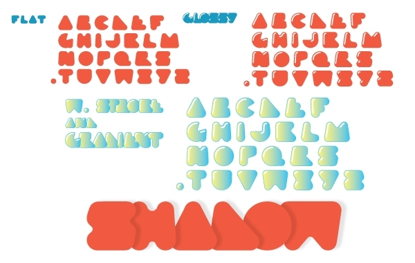 Font puzzle