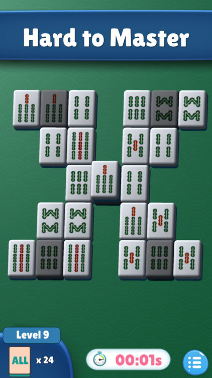Puzzle game mahjong