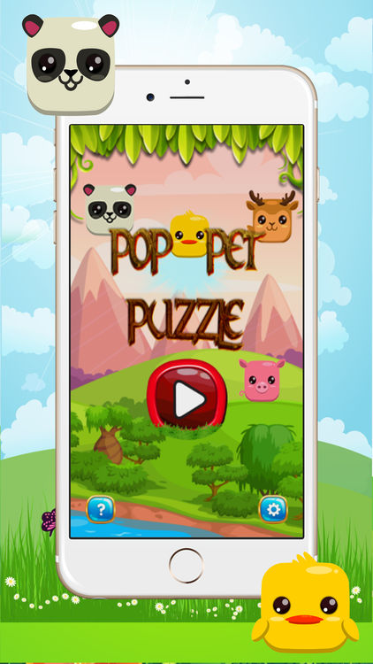 Pop pet puzzle