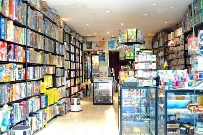 Magasin jeux de société rue saint andré des arts