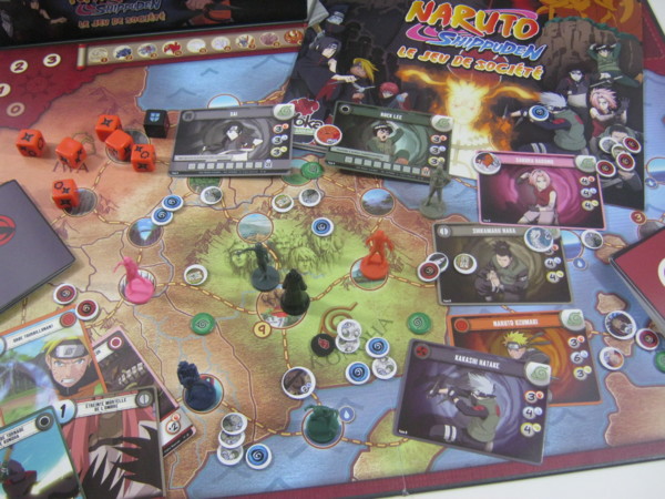 Naruto shippuden jeux de societe