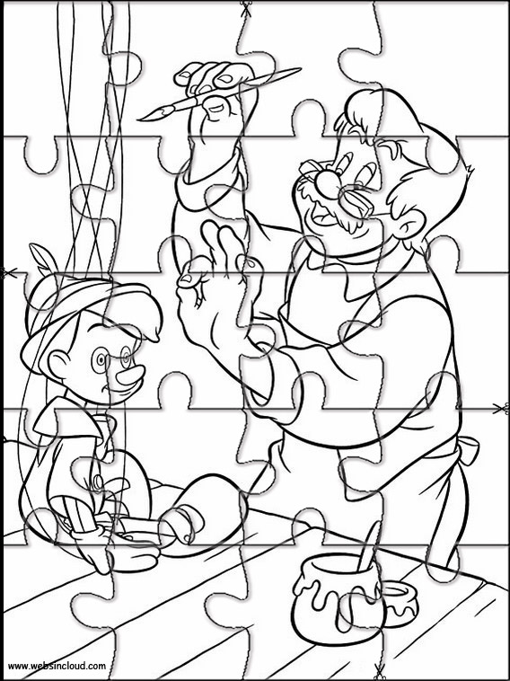 Puzzle pinocchio