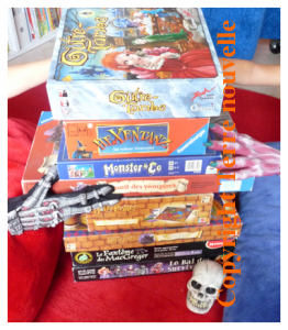 Halloween jeux de société