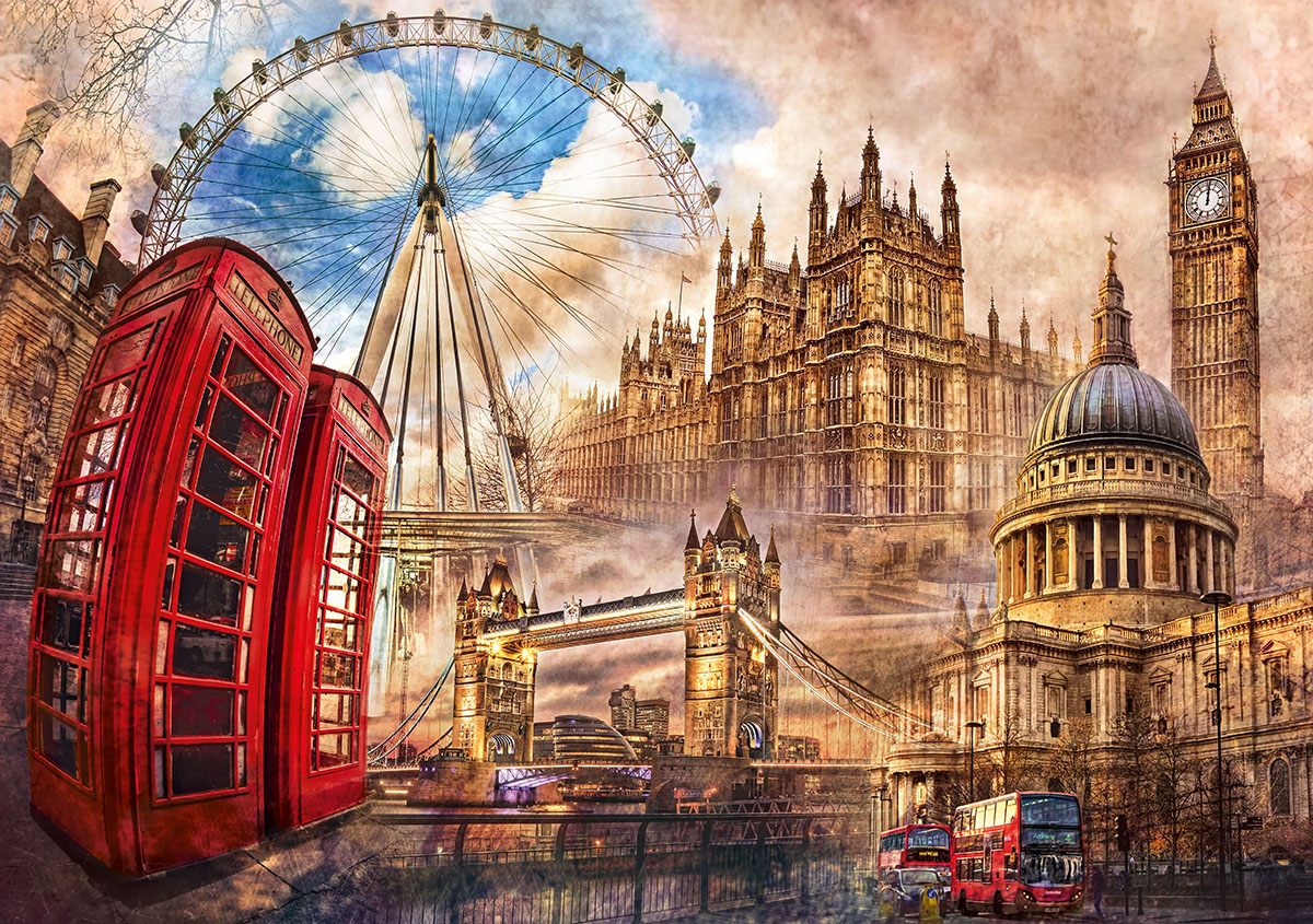 Puzzle 3000 pièces london