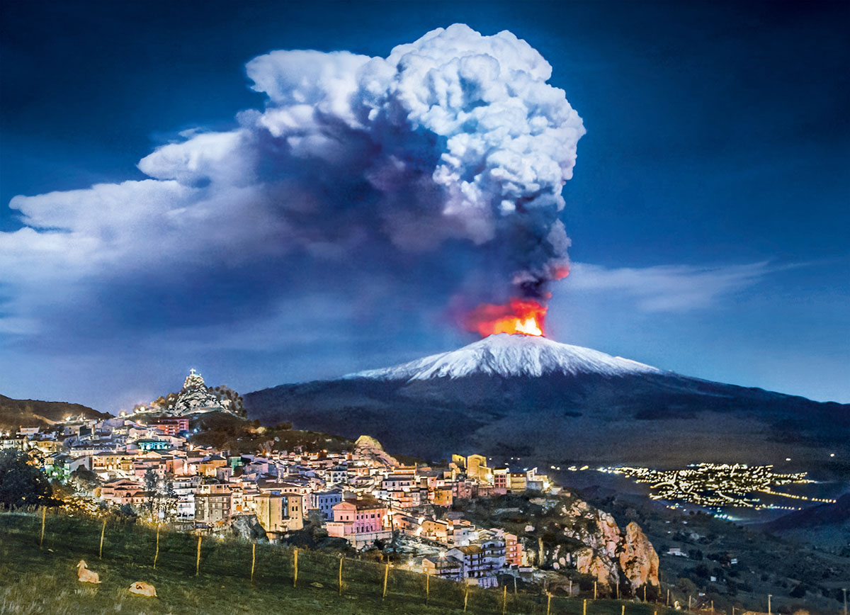 Puzzle volcan