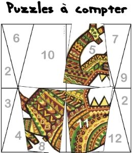 Puzzle à compter