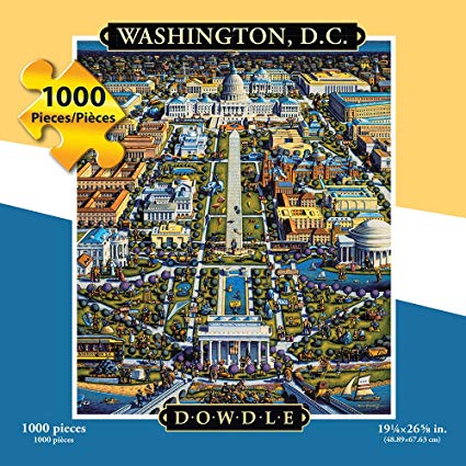 Amazone puzzle 1000 pièces