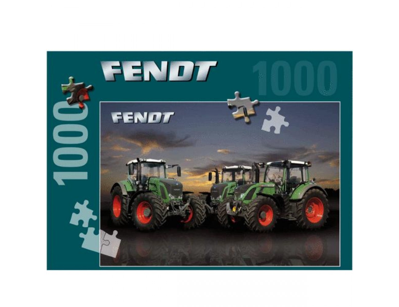 Puzzle tracteur agricole 1000 pieces