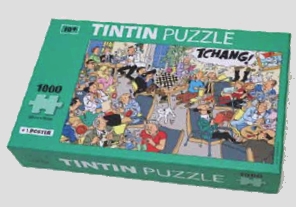 Puzzle tintin 1000 pièces