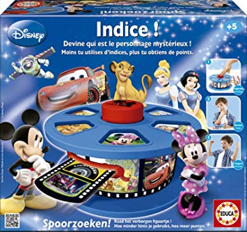 Jeux de société indice disney
