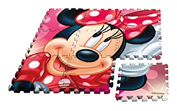 Tapis puzzle minnie