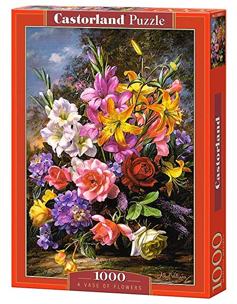 Jeu puzzle floral