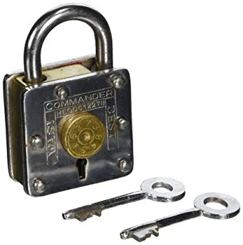 Crown iron lock puzzle