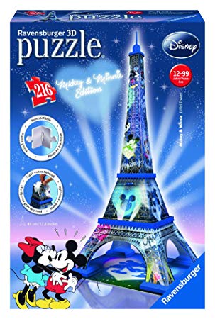 Puzzle 3d tour eiffel psg