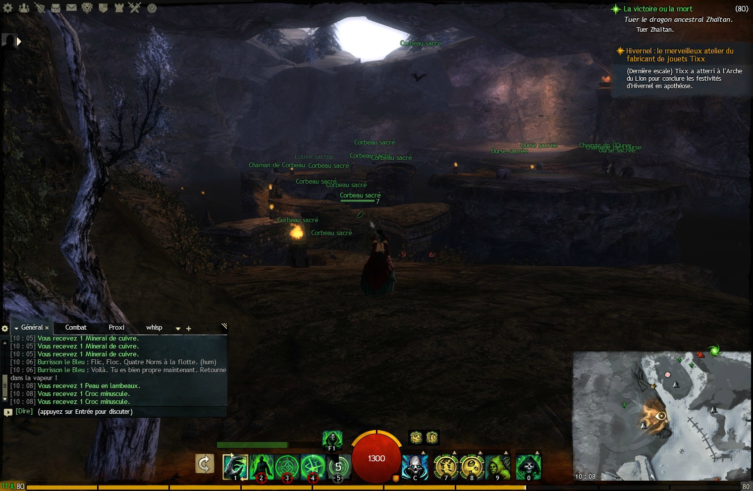 Puzzle de saut perchoir des chamanes